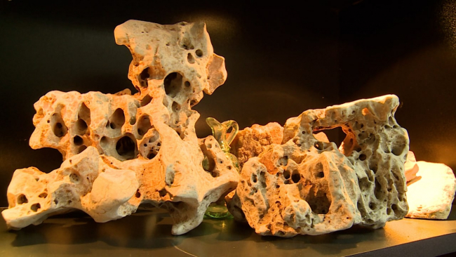 İş yerini maden müzesine çevirdi